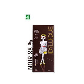 Tablette Noir Sucre De Coco 88%