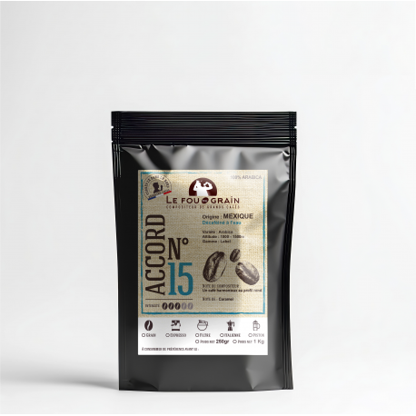 Mexique - Décaféiné à l’eau- Accord N°15